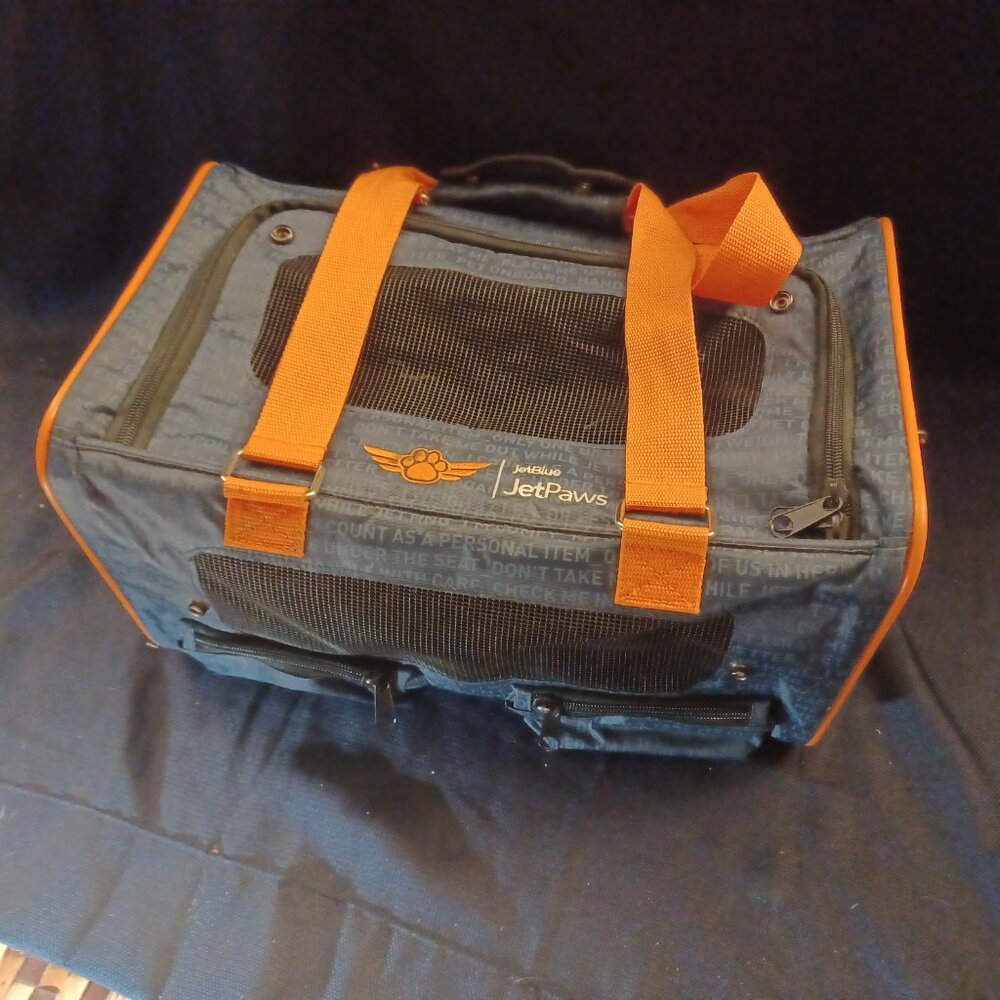 Jet Paws Airline Approved JetBlue Dog Carrier, 16"L x 10"W x 10.50"H